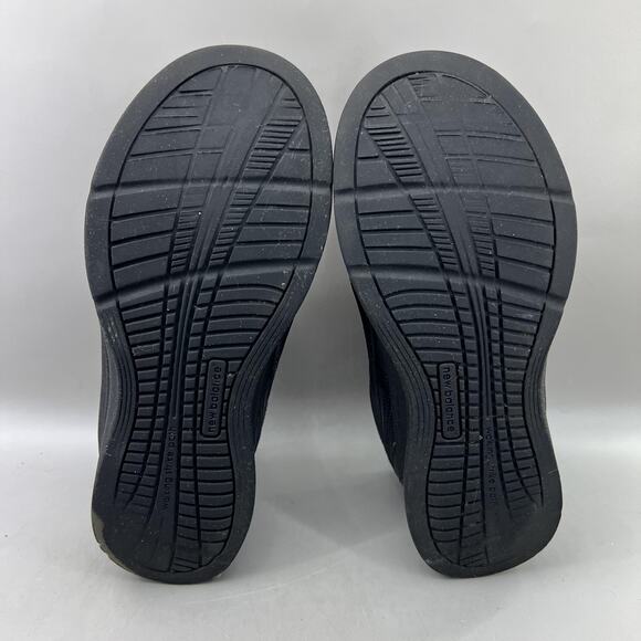New Balance 577 Walking Shoes Men Size 10 EE Wide Black Leather Comfort Sneakers